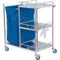 Coated Steel Medical Trolley for Waste Collecting